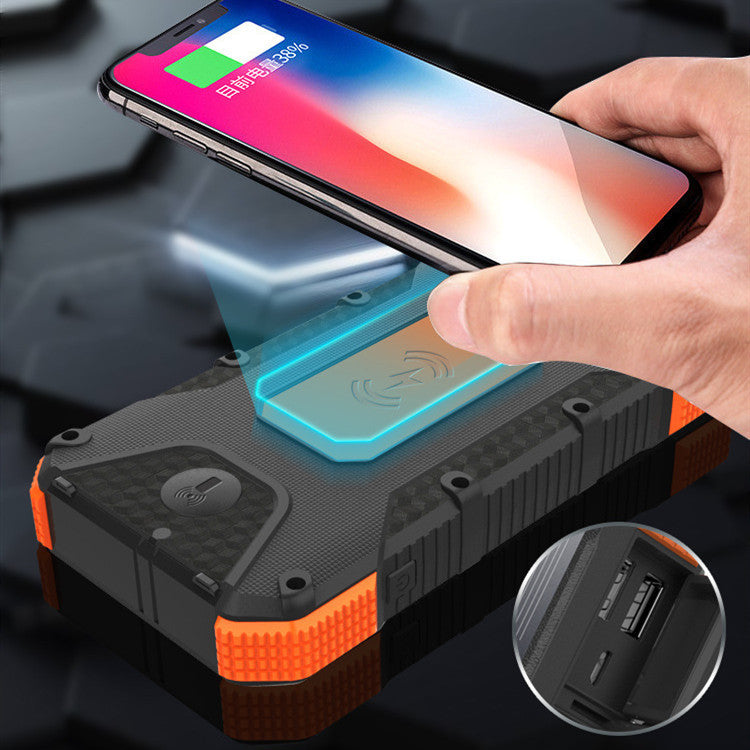 Fast charging sollar power bank