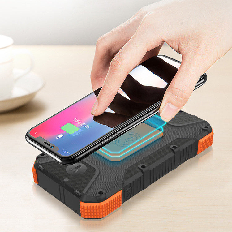 Fast charging sollar power bank